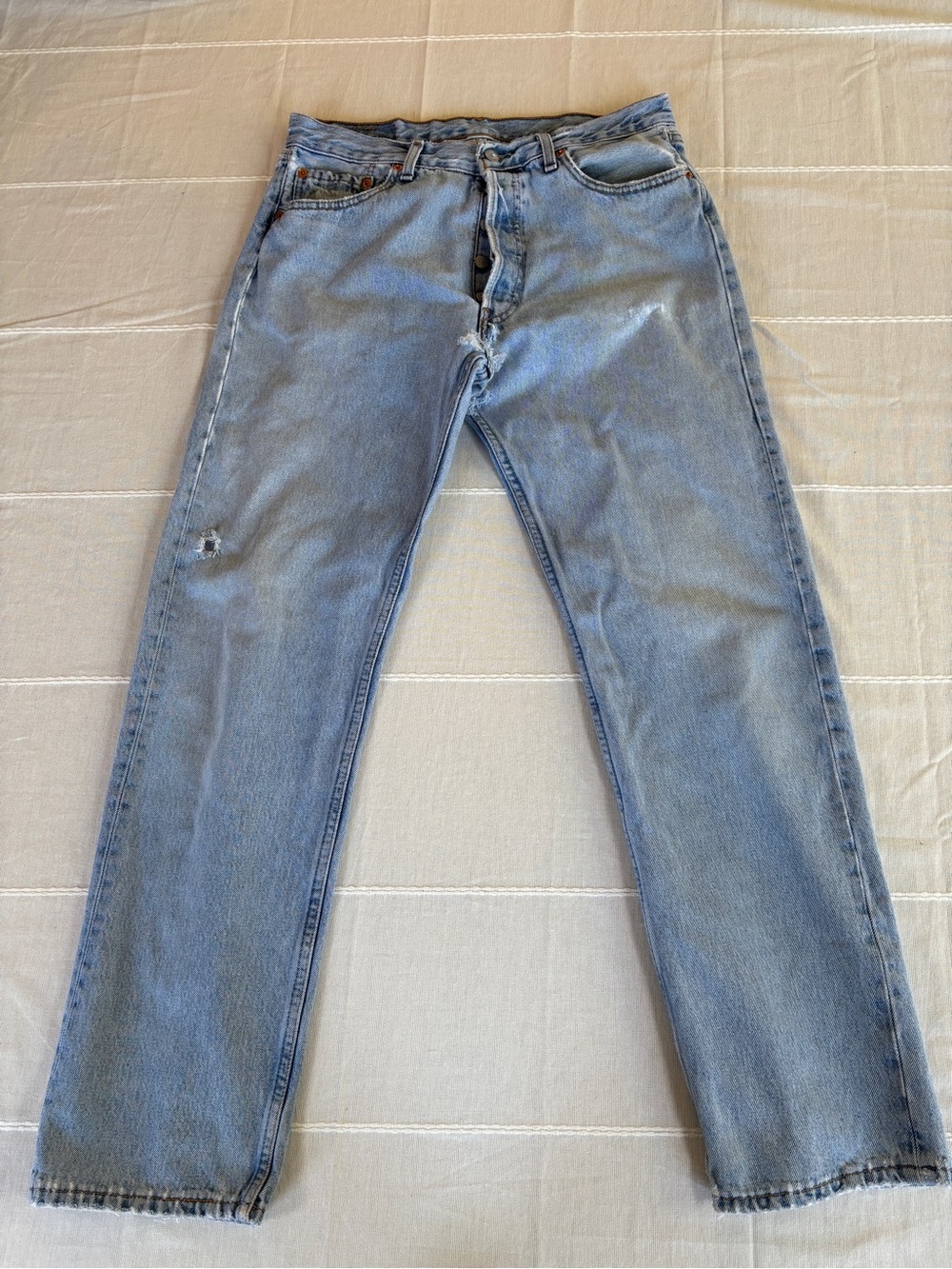 Vintage Levi’s 501 Straight Leg Jeans – Made in France